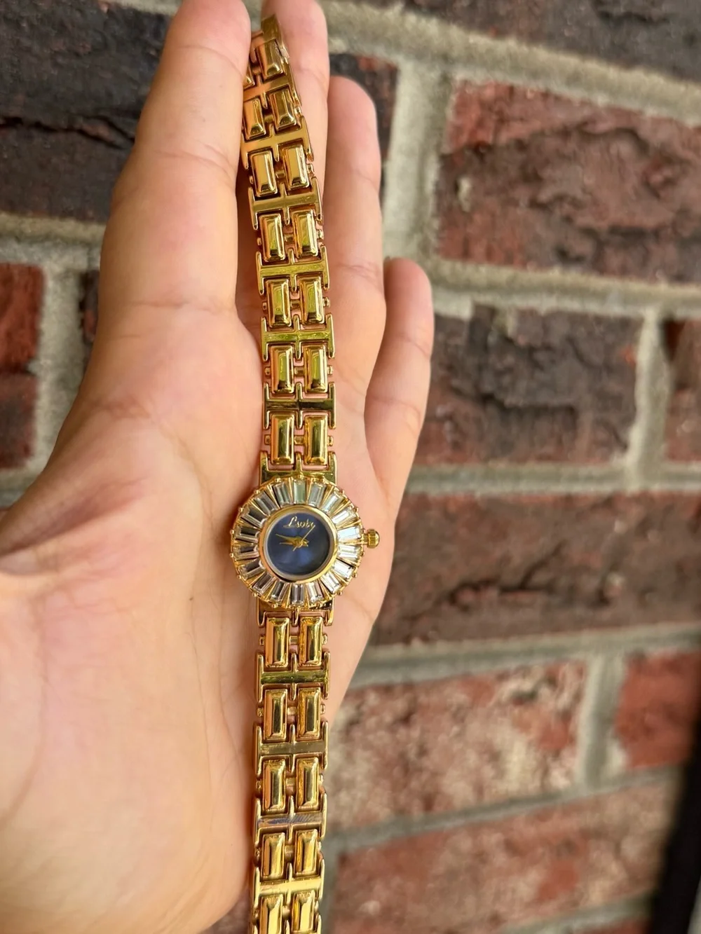 Vintage Crystal Bracelet Watch - Women Accessories